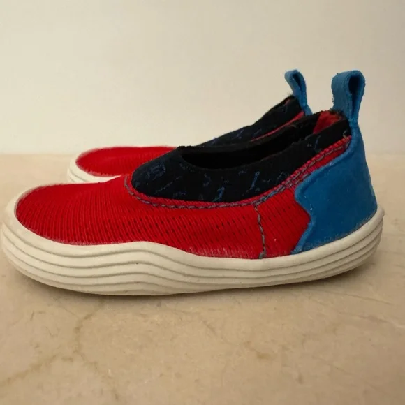 VINTAGE Rare Nike Kids Sneakers Trio - Blue, Red, White - Picture 5 of 5